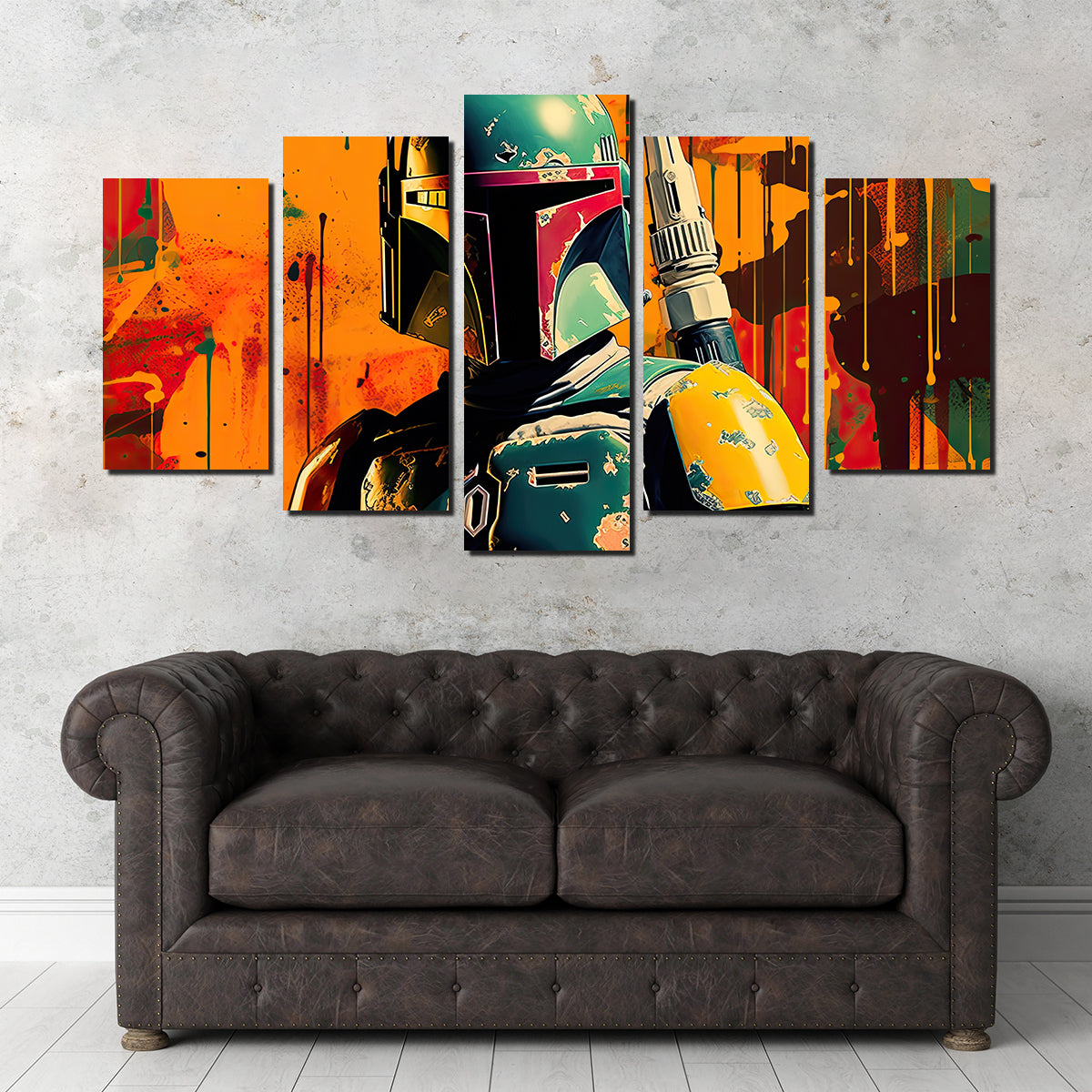 Star Wars Fett Wall Art