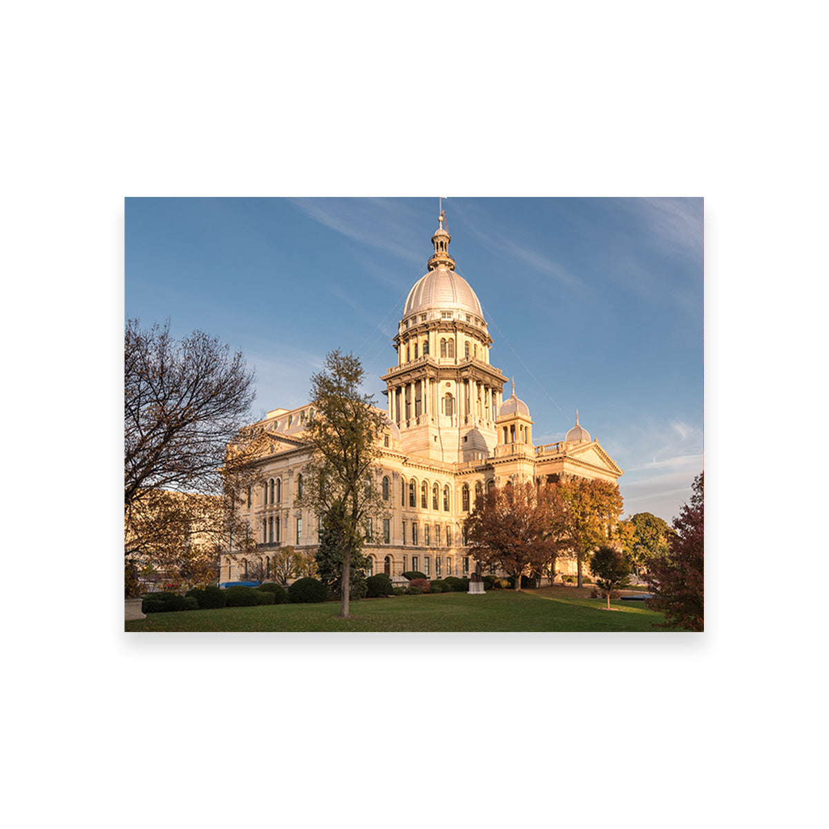 State Capitol in Springfield Wall Art