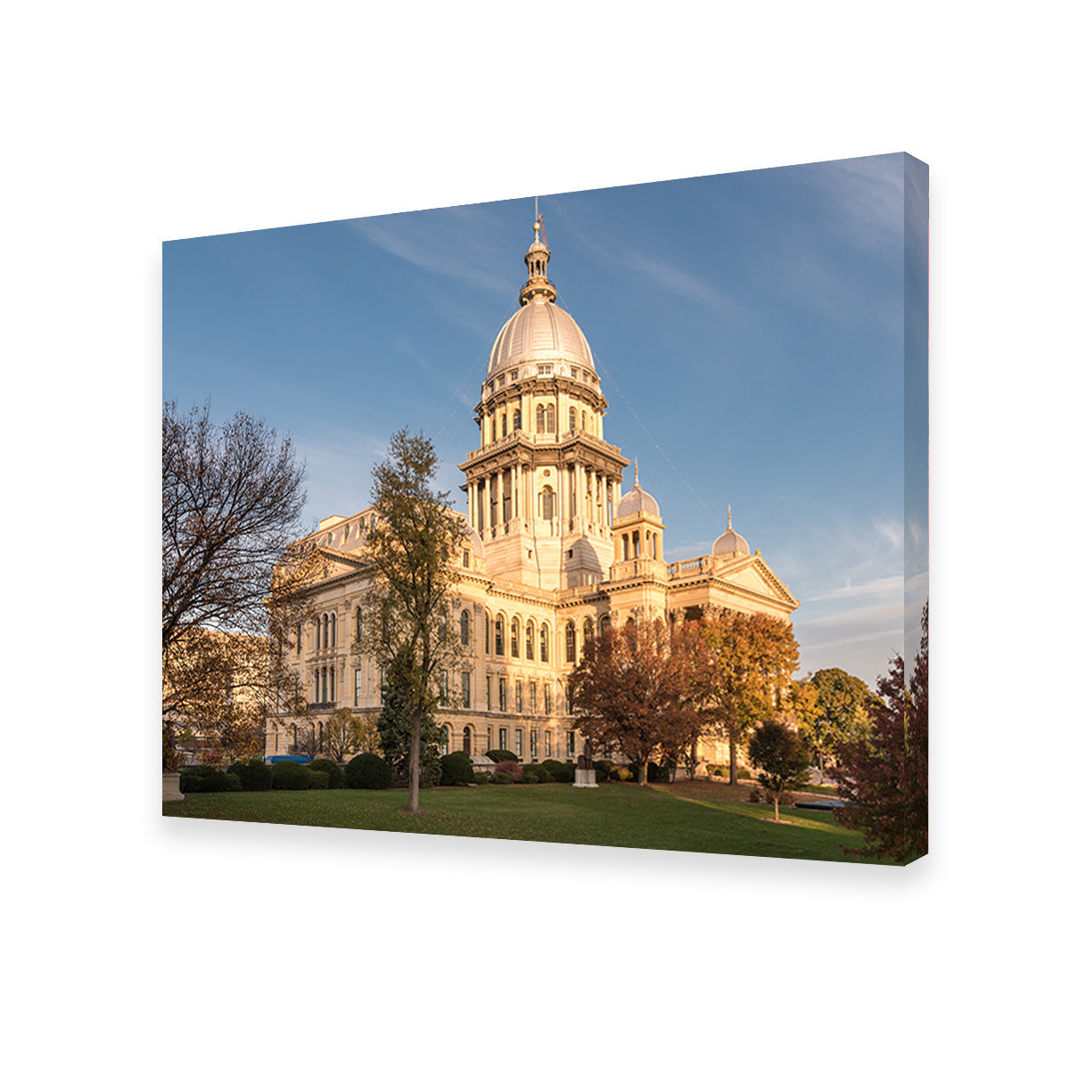 State Capitol in Springfield Wall Art