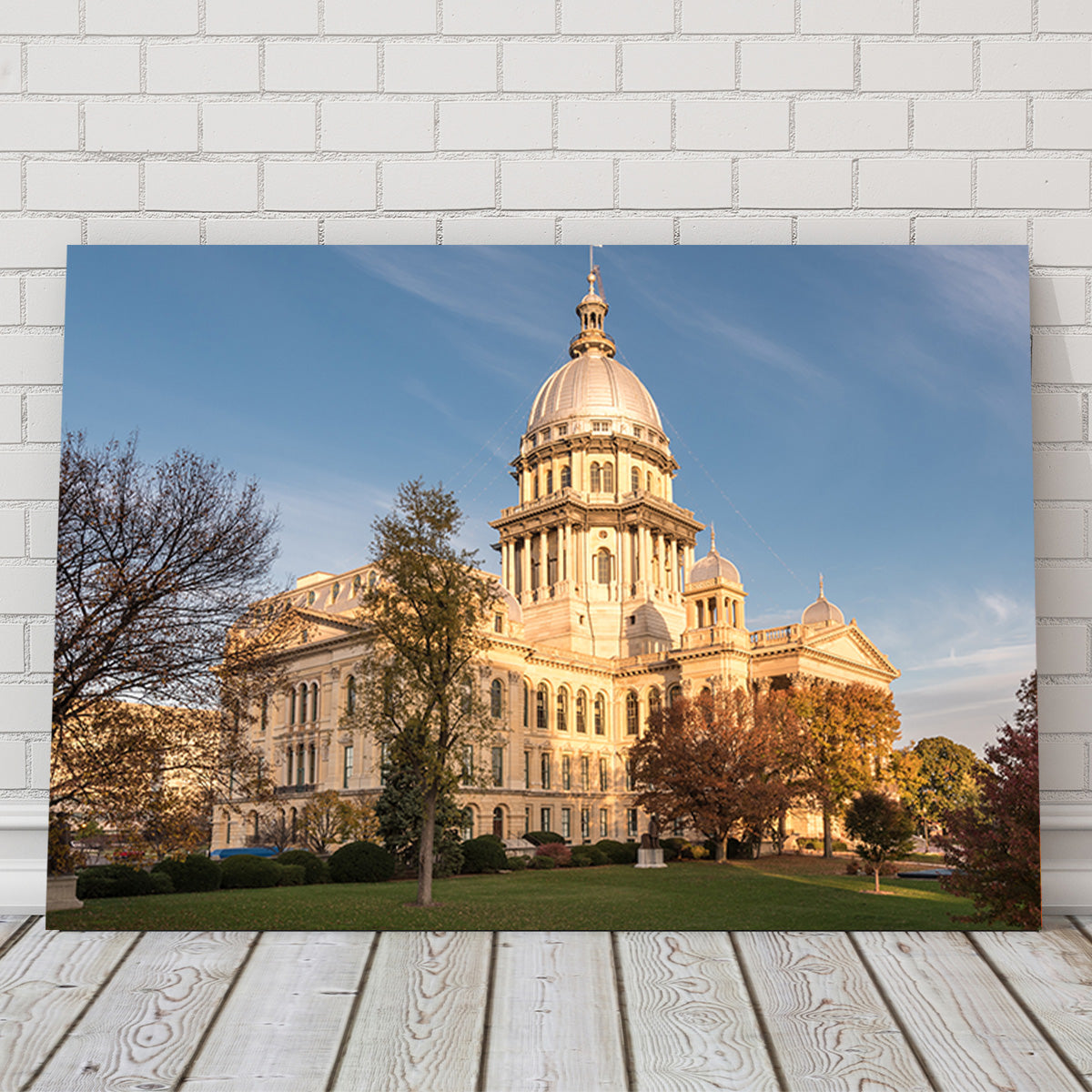 State Capitol in Springfield Wall Art