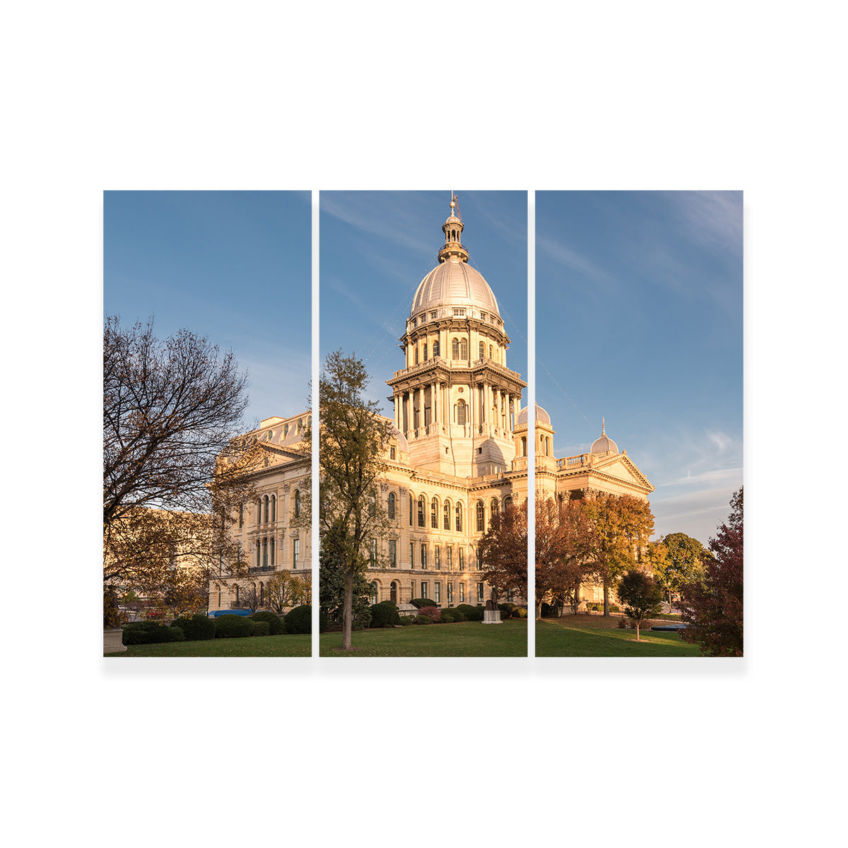 State Capitol in Springfield Wall Art