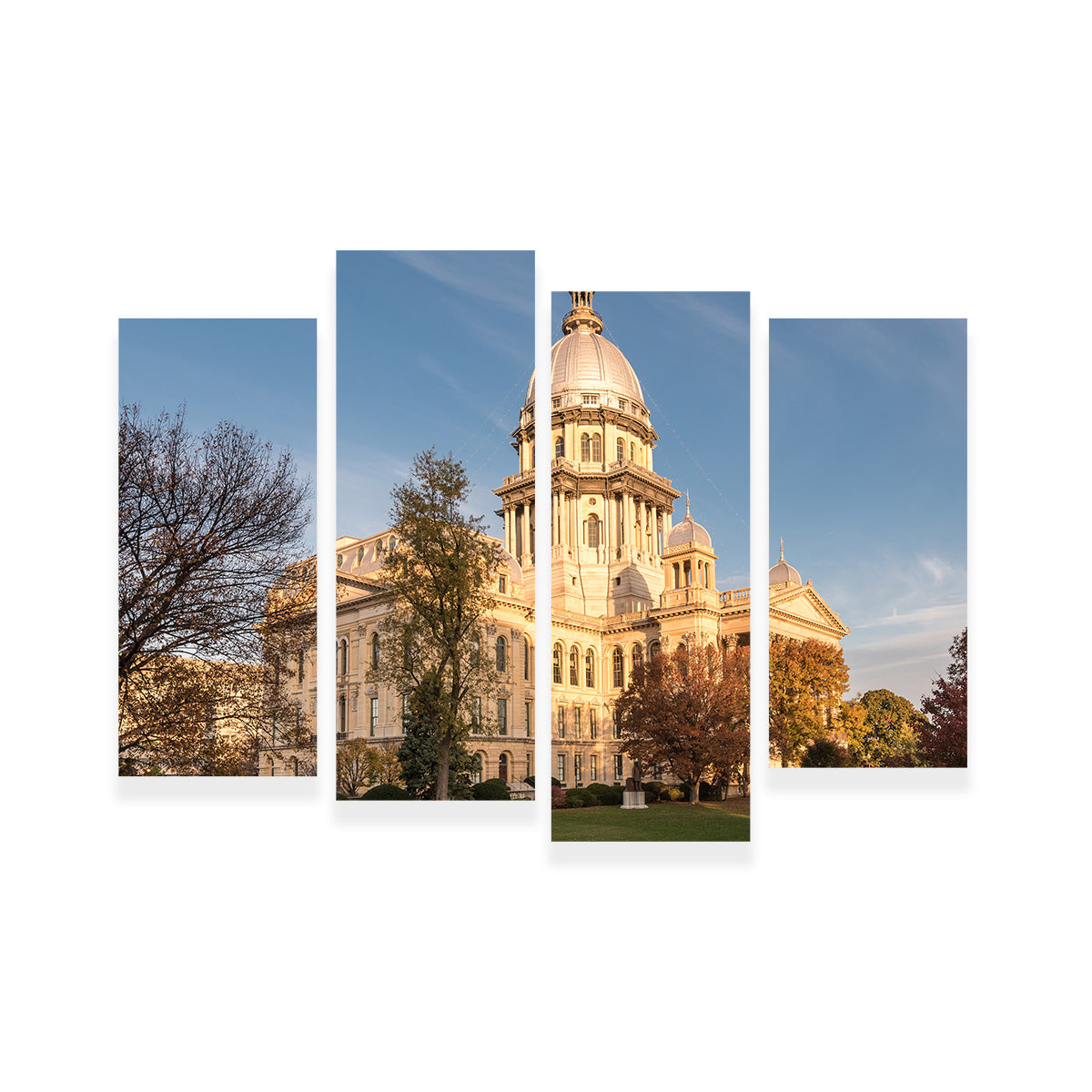 State Capitol in Springfield Wall Art