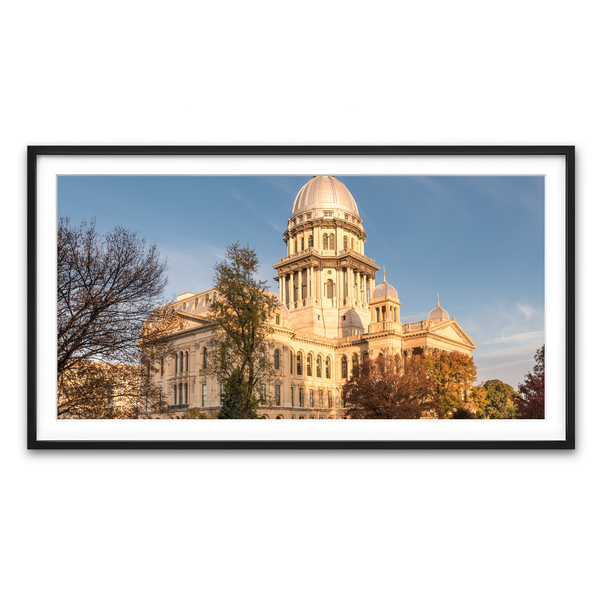 Framed Print 2x1 Black