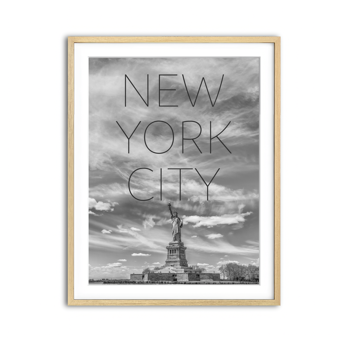 Framed Print 3x4 Natural