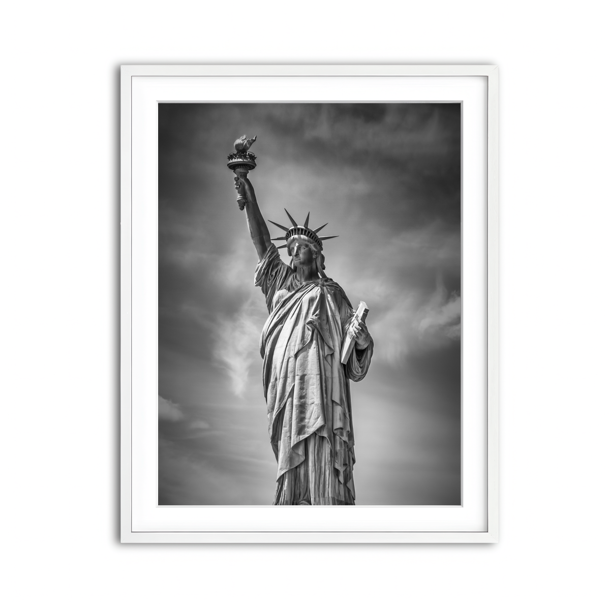 Framed Print 3x4 White