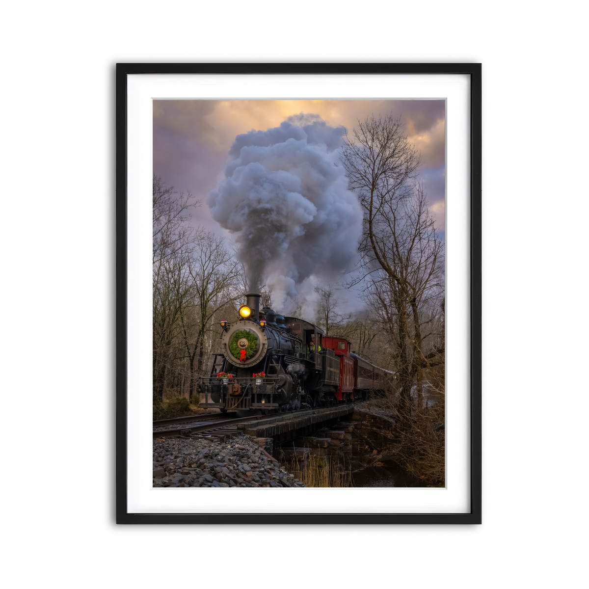 Framed Print 3x4 Black