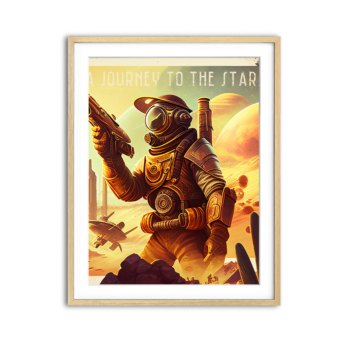 Framed Print 3x4 Natural