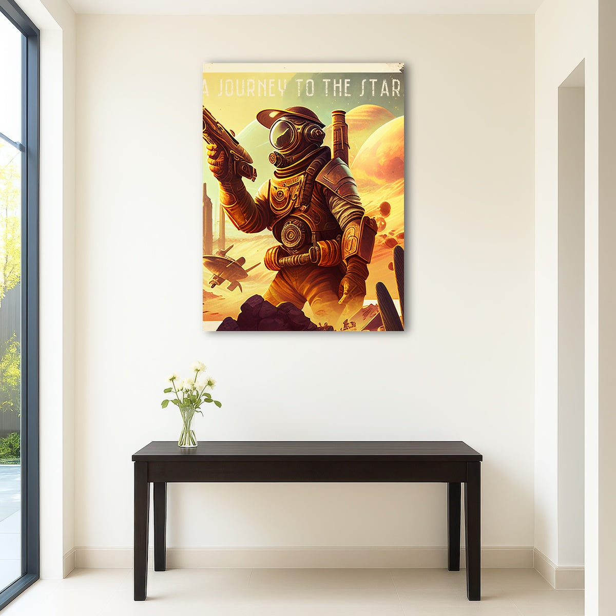 AUTO-MOCKUP ROOM | Steampunk Adventurer - A Journey to the Stars