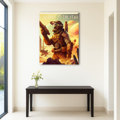 AUTO-MOCKUP ROOM | Steampunk Adventurer - A Journey to the Stars