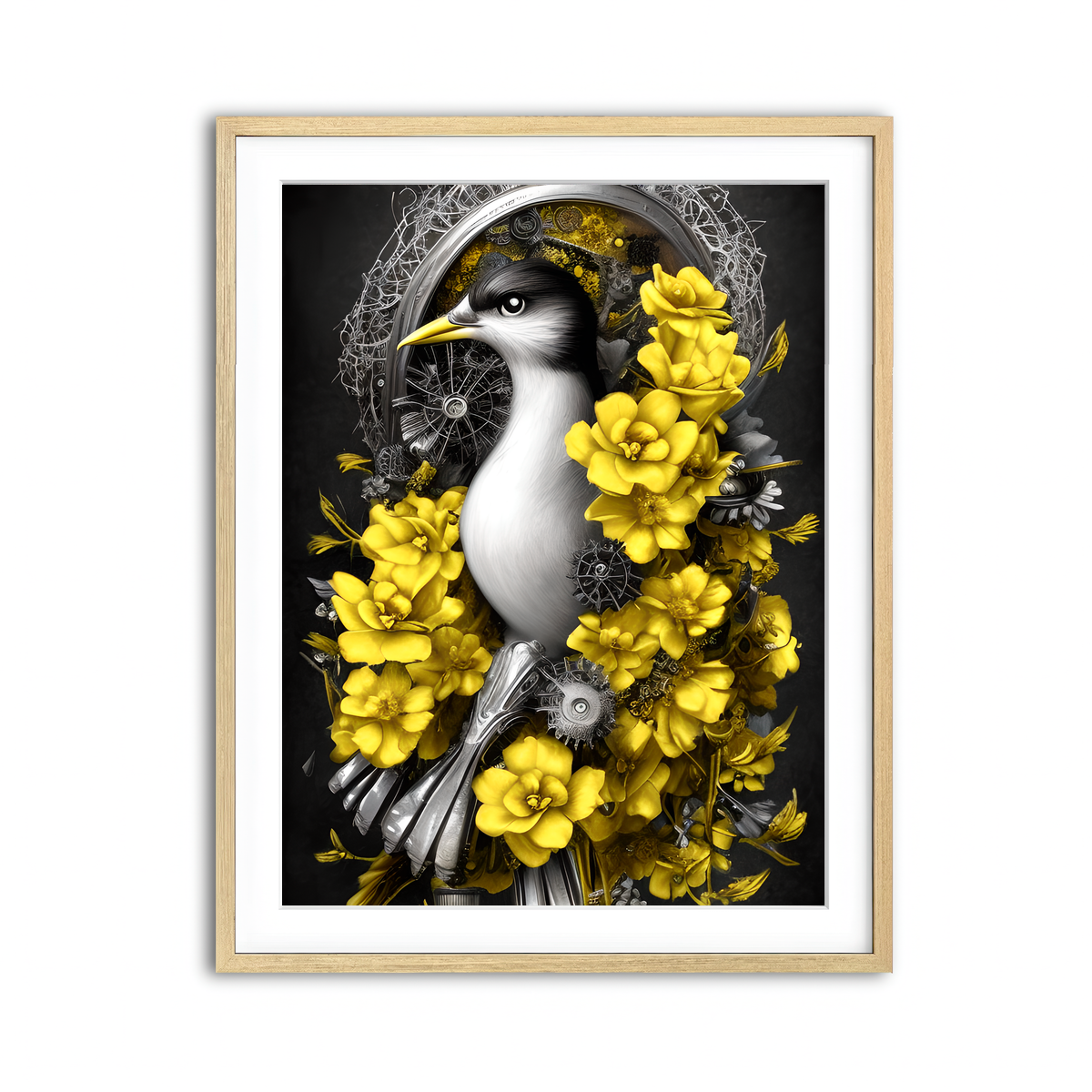 Framed Print 3x4 Natural