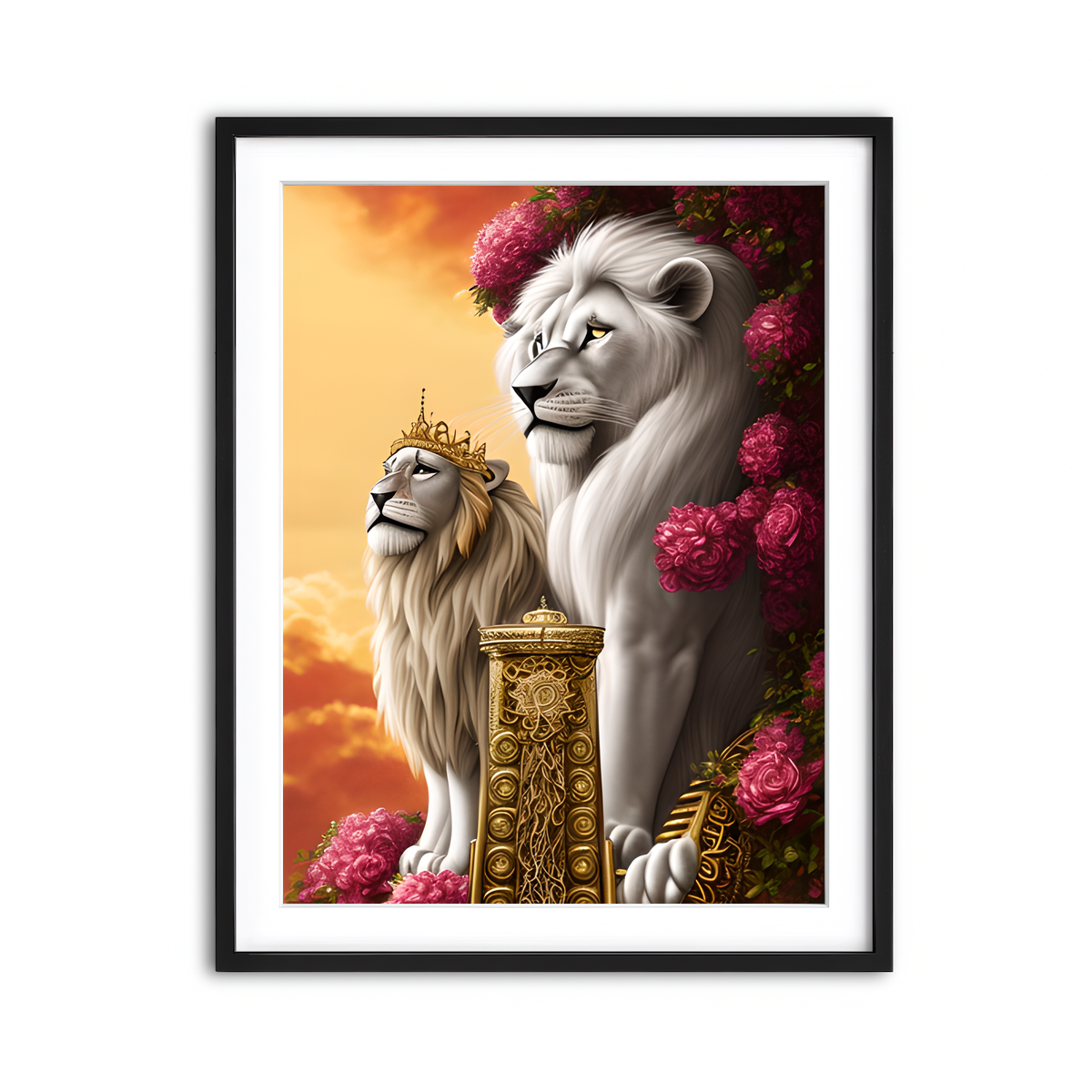 Framed Print 3x4 Black