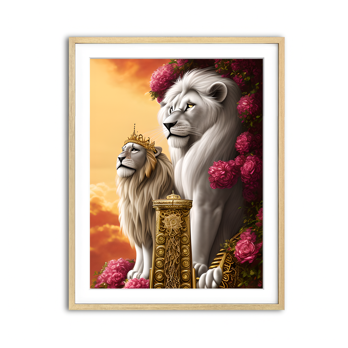 Framed Print 3x4 Natural