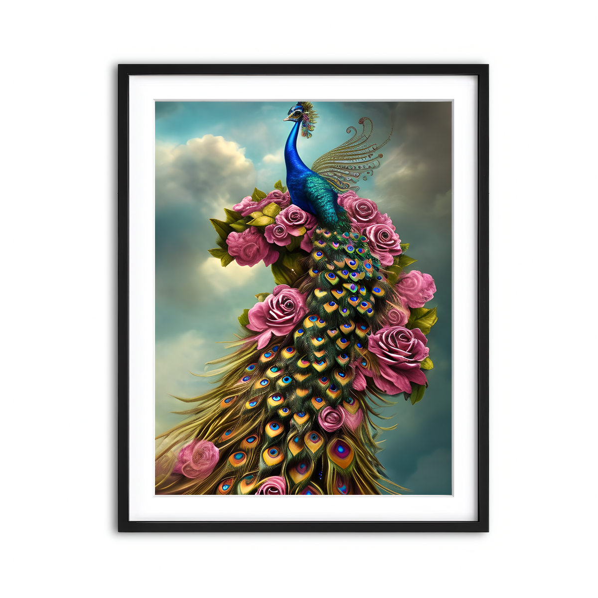 Framed Print 3x4 Black