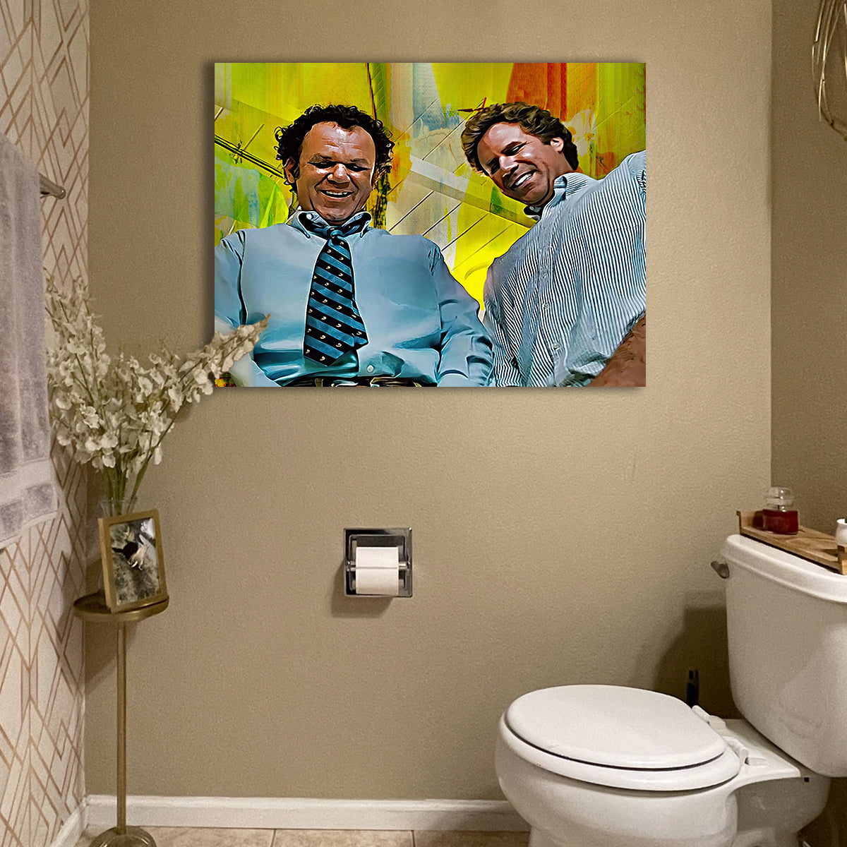 Step Brothers - Crossing Streams Wall Art