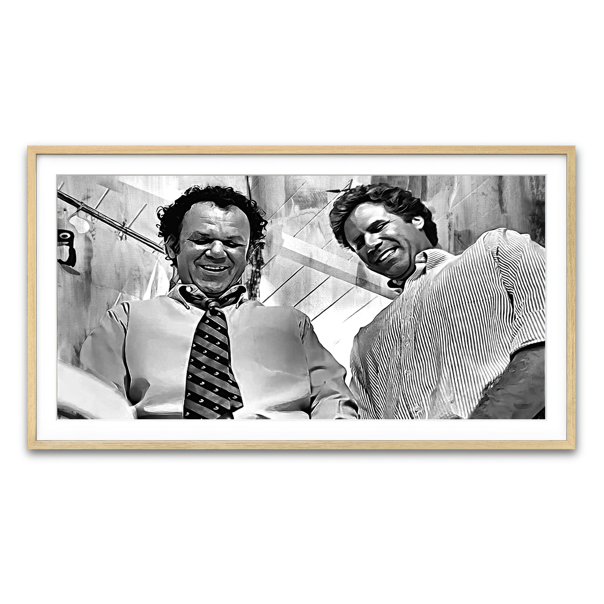 Framed Print 2x1 Natural