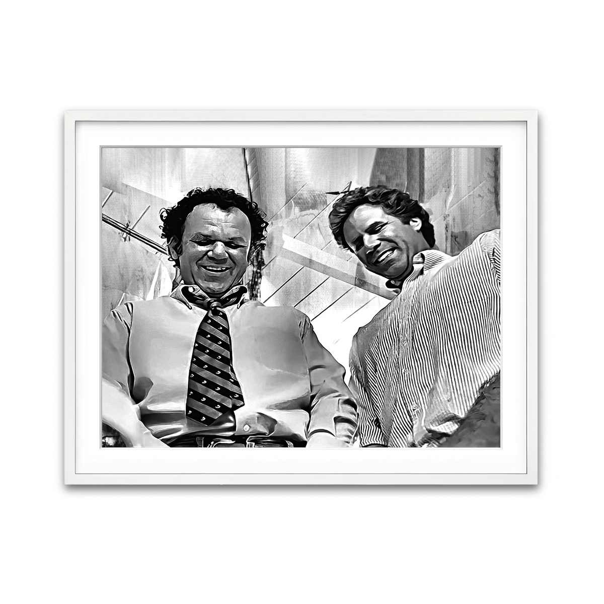 Framed Print 4x3 White