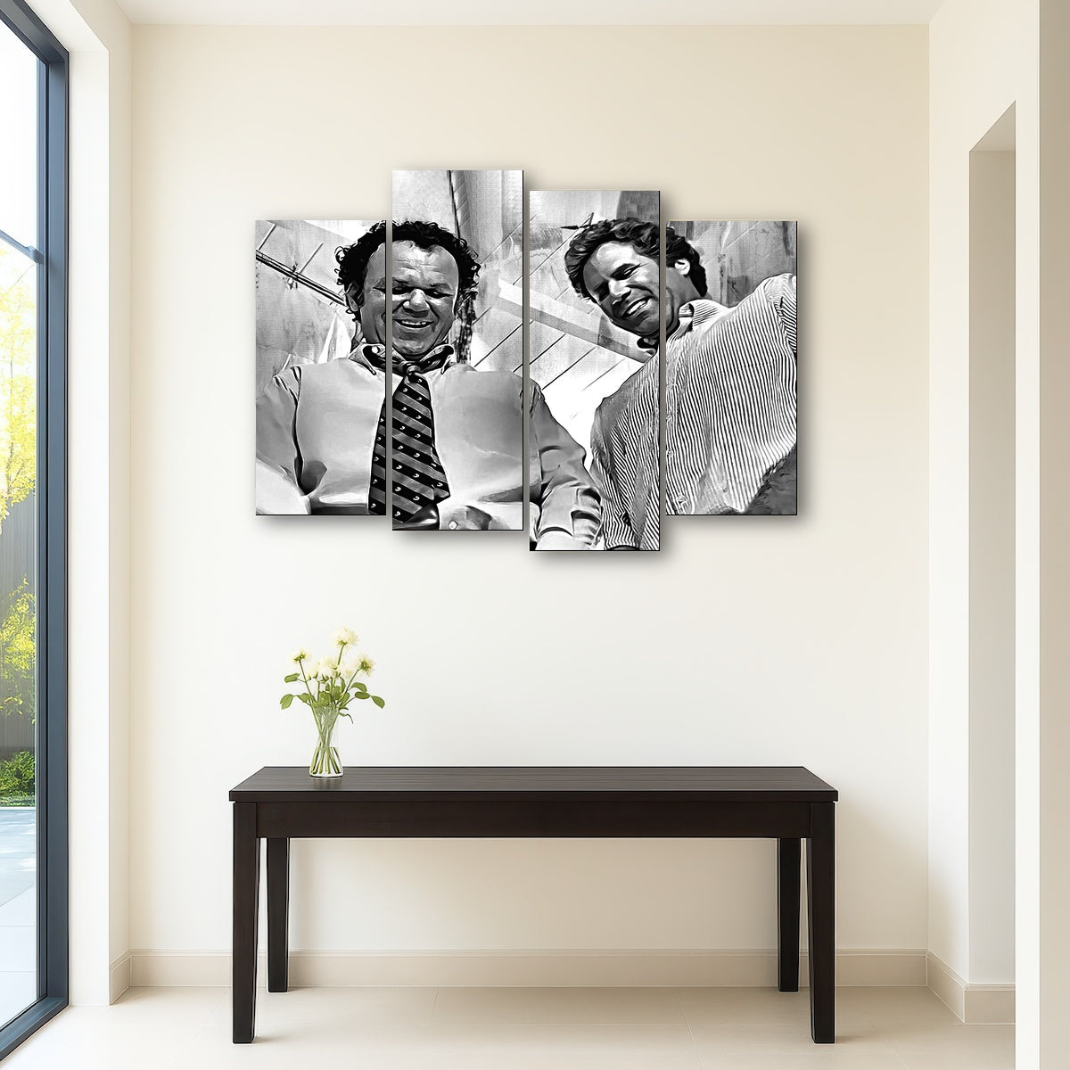 AUTO-MOCKUP ROOM | Step Brothers - Crossing Streams Grayscale
