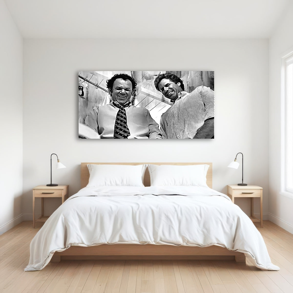 AUTO-MOCKUP ROOM | Step Brothers - Crossing Streams Grayscale