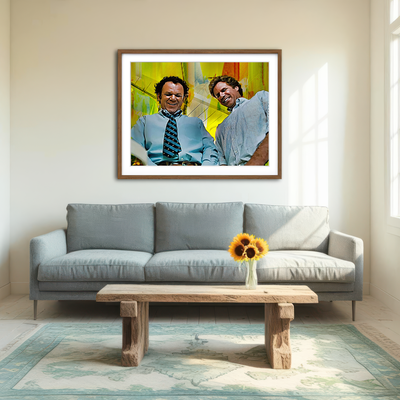 AUTO-MOCKUP ROOM | Step Brothers - Crossing Streams Wall Art