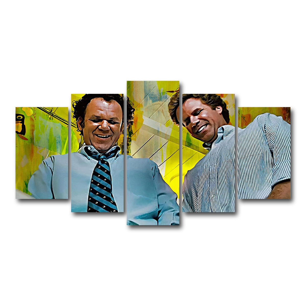 AUTO-MOCKUP WHITE | Step Brothers - Crossing Streams | 5 Piece | Gallery Wrap Canvas | group=5_normal