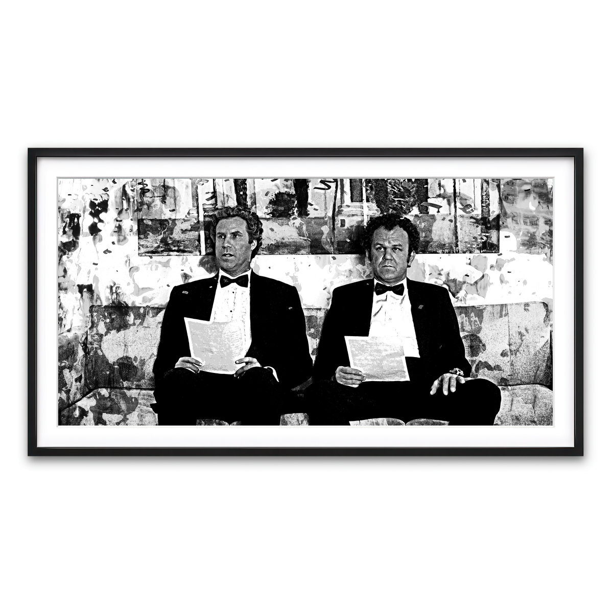 Framed Print 2x1 Black