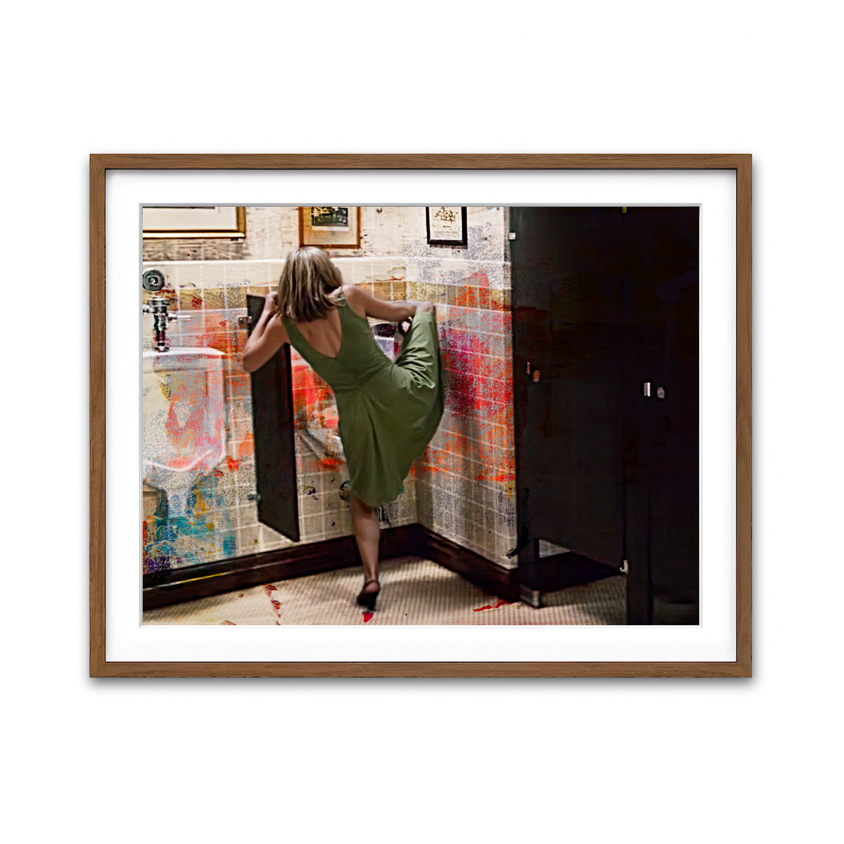 Framed Print 4x3 Walnut