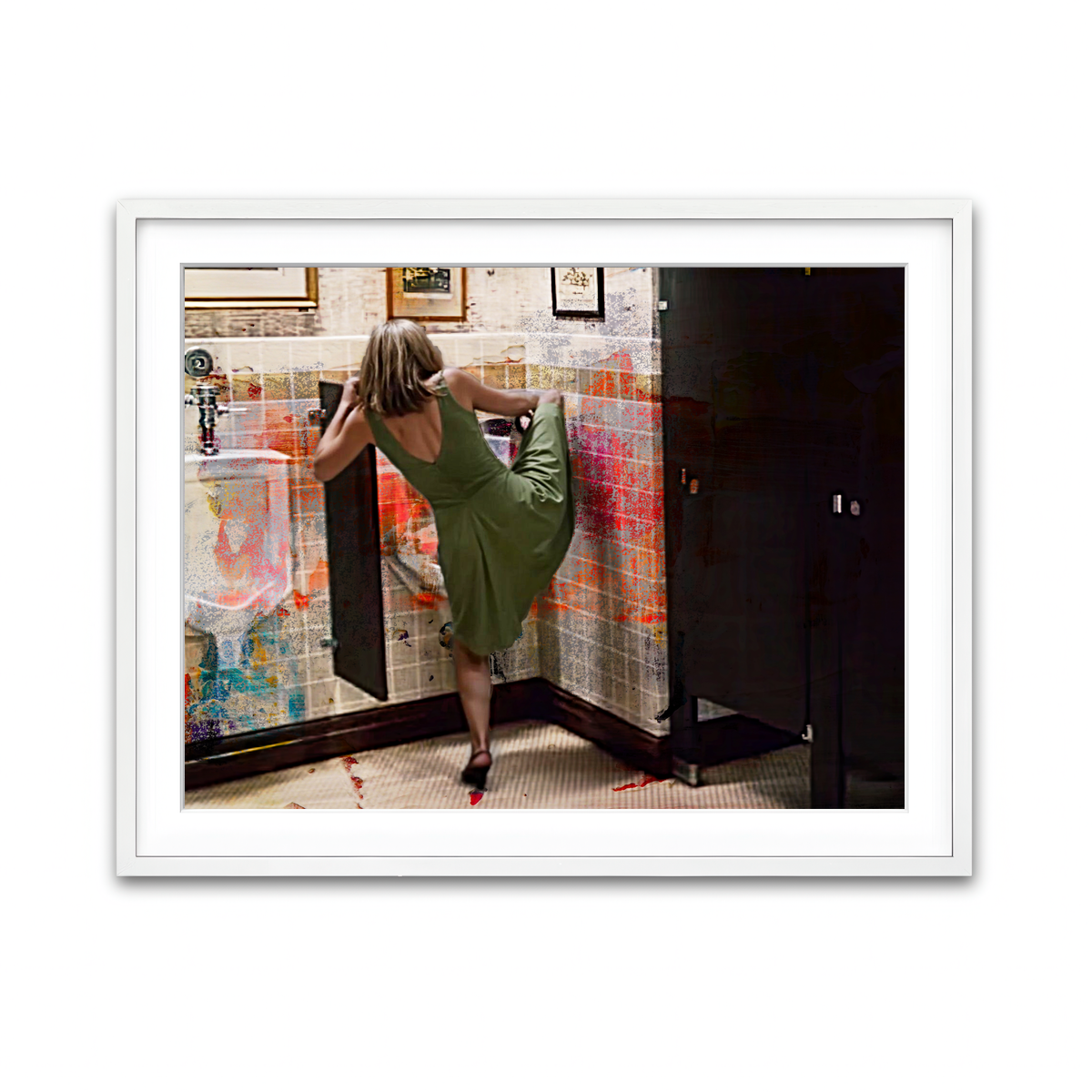 Framed Print 4x3 White