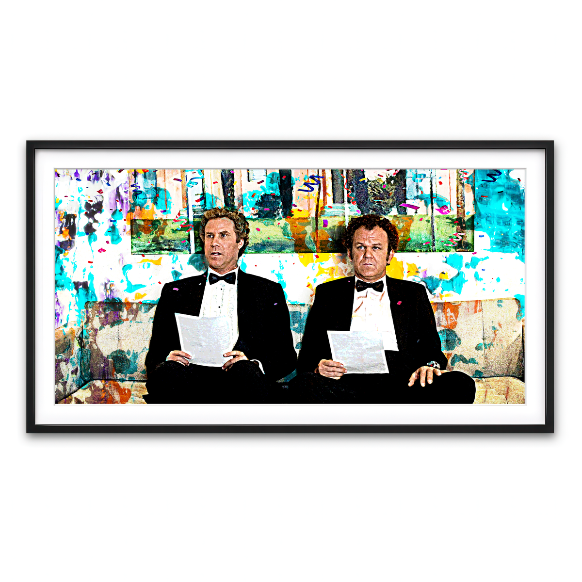 Framed Print 2x1 Black