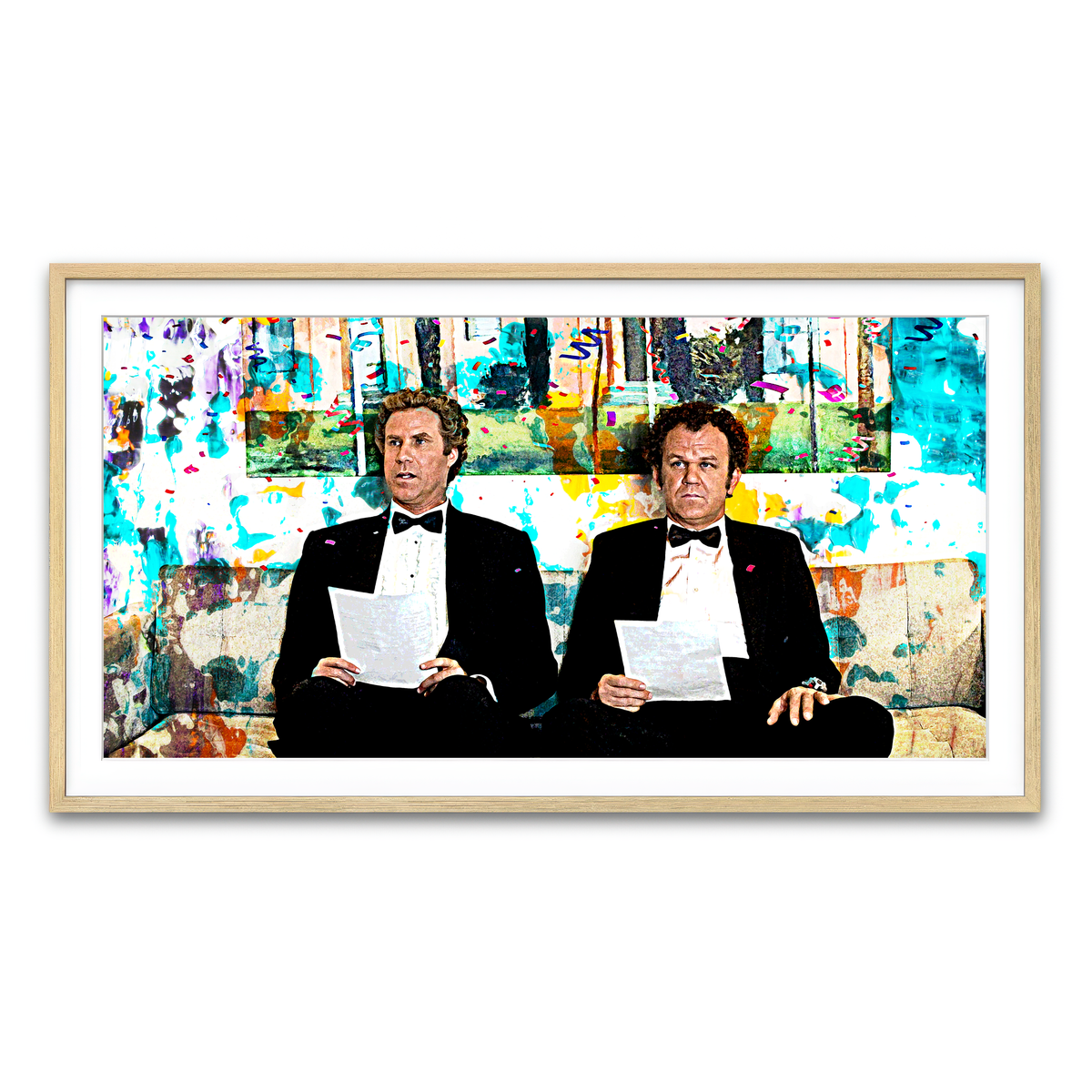 Framed Print 2x1 Natural