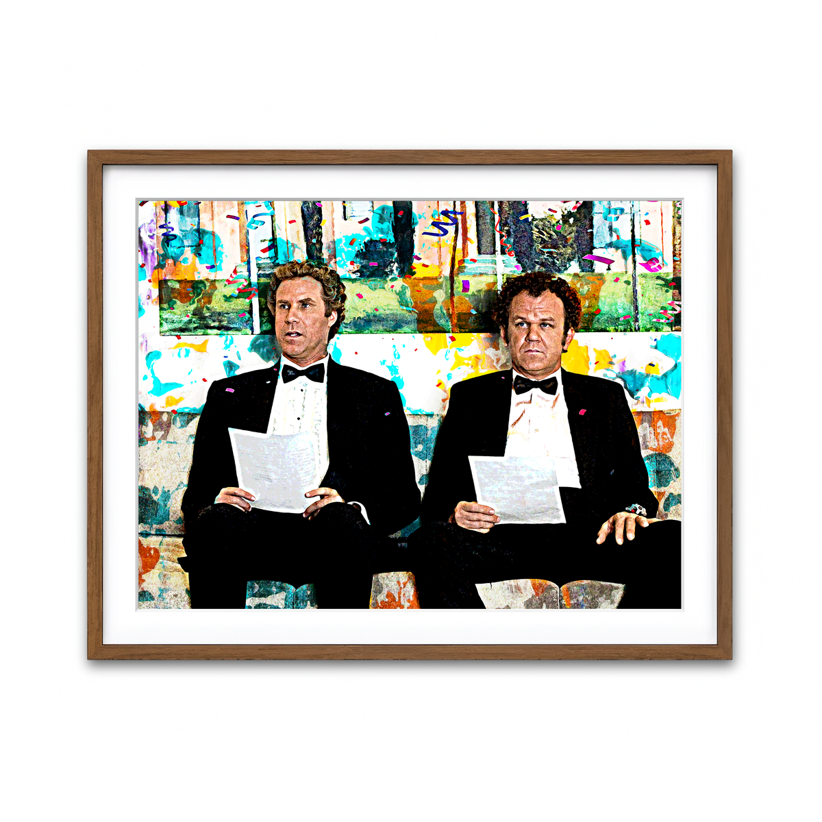 Framed Print 4x3 Walnut