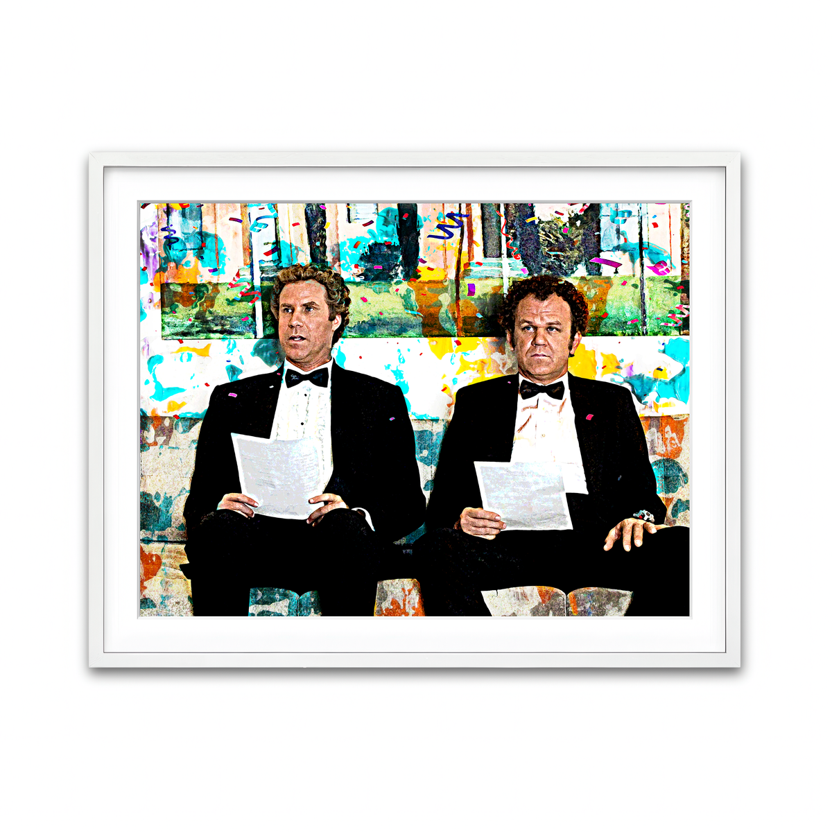 Framed Print 4x3 White