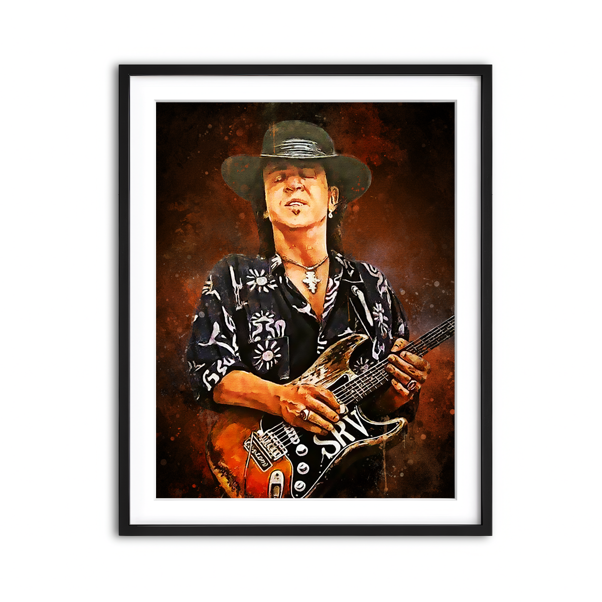 Framed Print 3x4 Black