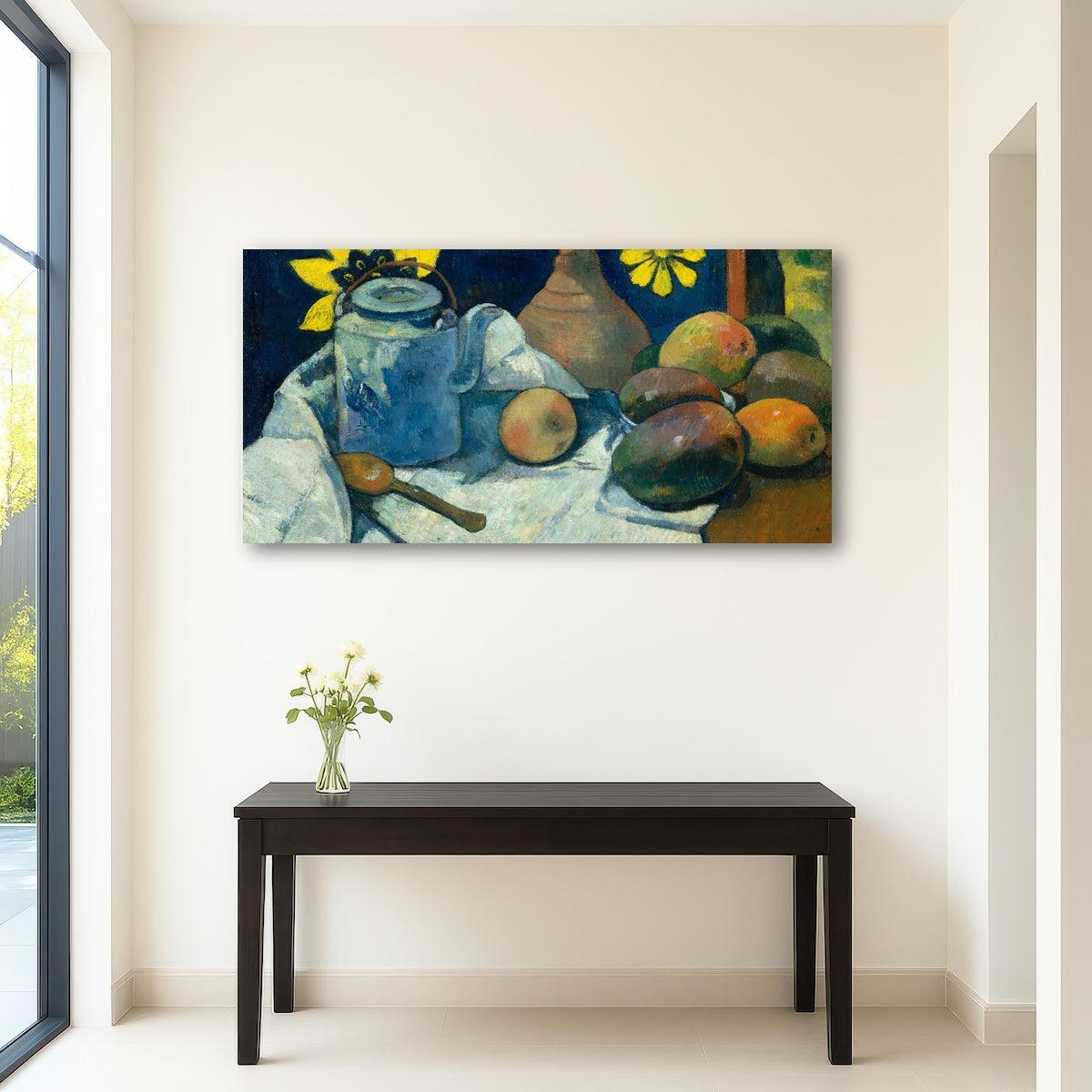 AUTO-MOCKUP ROOM | Still Life with Teapot and Fruit