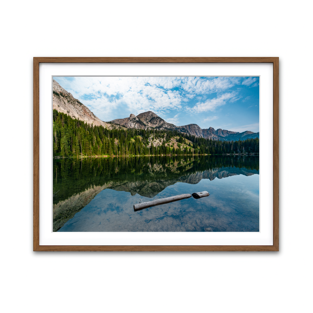 Framed Print 4x3 Walnut