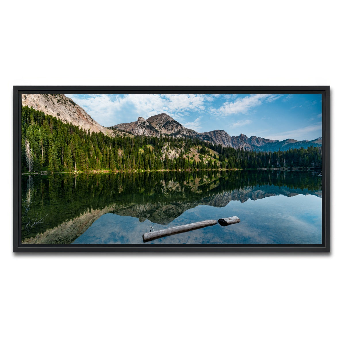 AUTO-MOCKUP WHITE | Still Morning | 1 Piece | Black Framed Canvas | group=2x1