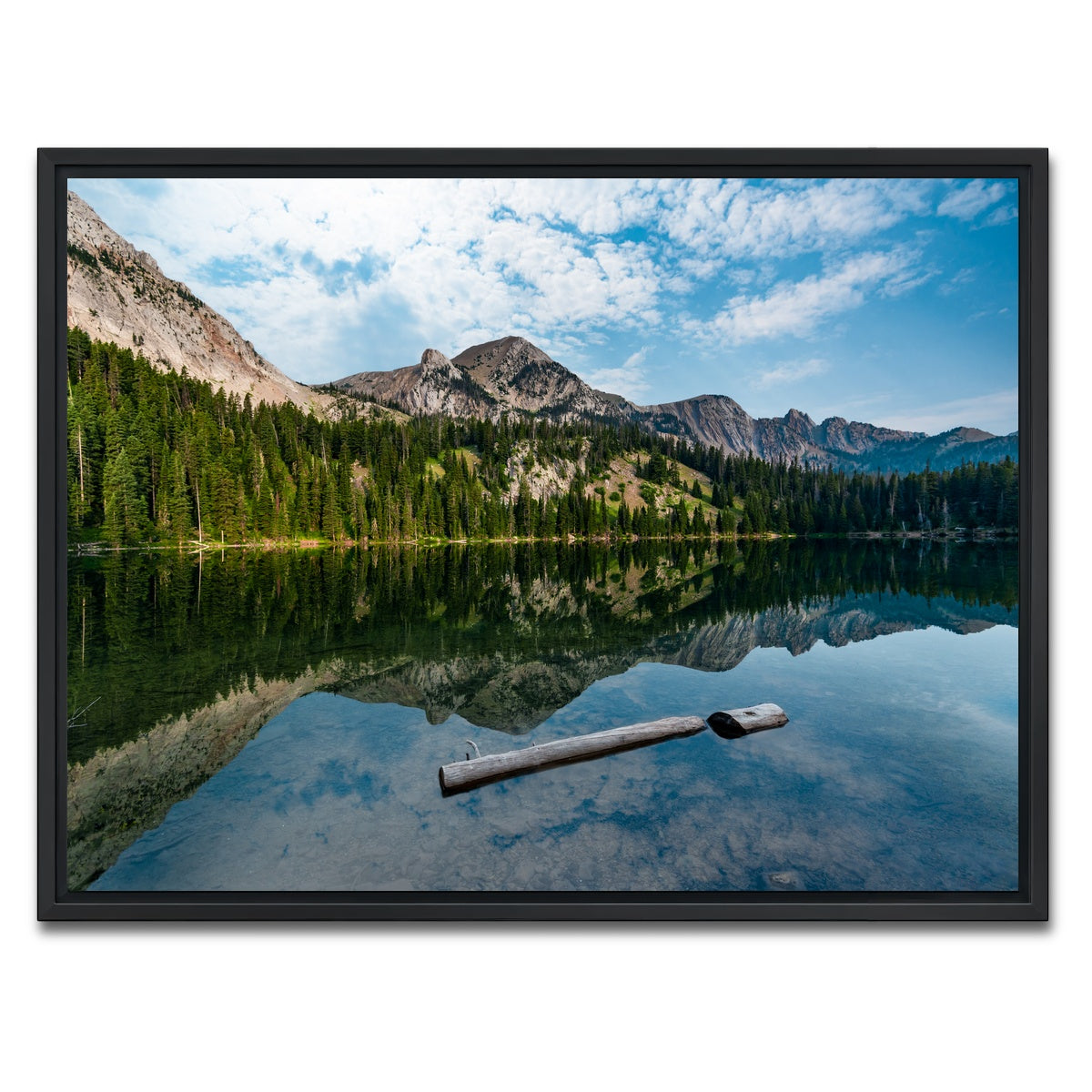AUTO-MOCKUP WHITE | Still Morning | 1 Piece | Black Framed Canvas | group=4x3