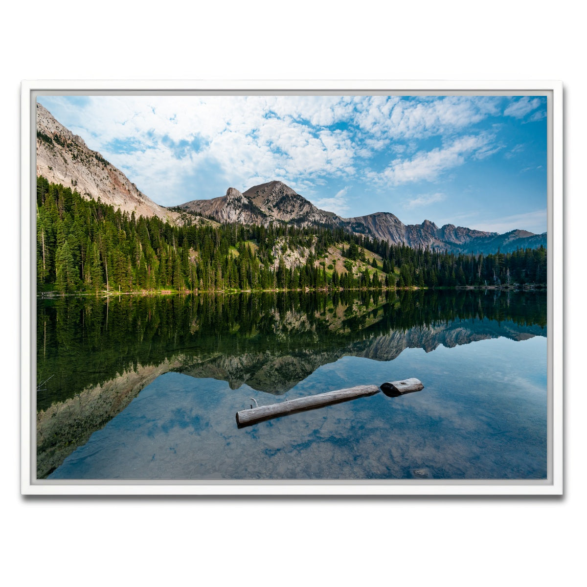 AUTO-MOCKUP WHITE | Still Morning | 1 Piece | White Framed Canvas | group=4x3