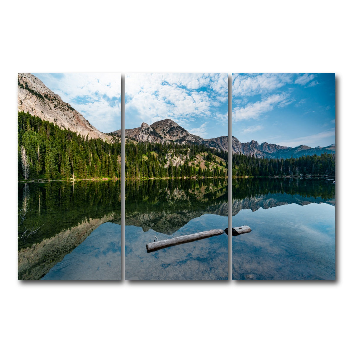 AUTO-MOCKUP WHITE | Still Morning | 3 Piece | Gallery Wrap Canvas | group=12x24