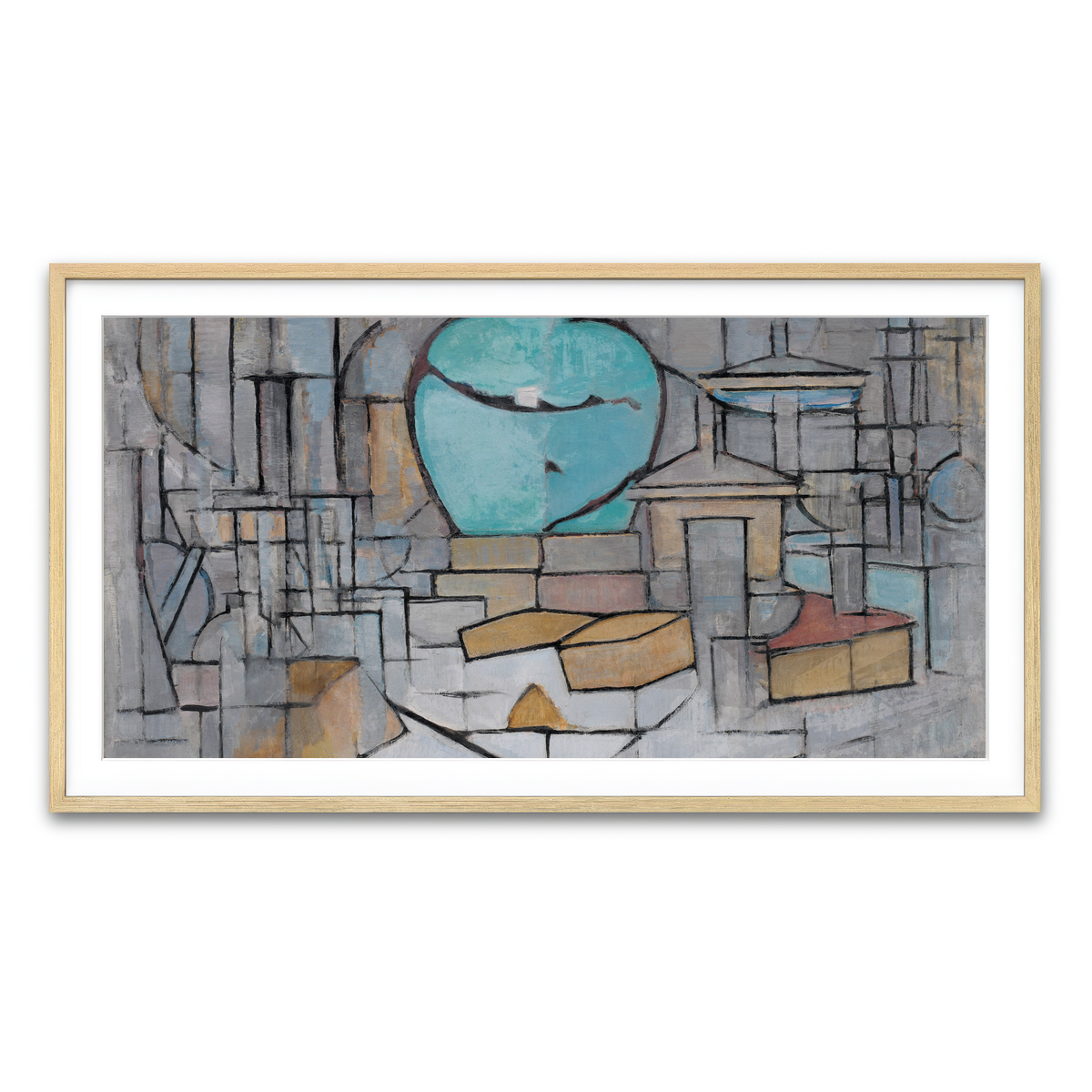 Framed Print 2x1 Natural