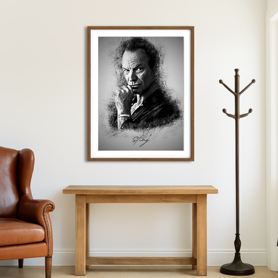 AUTO-MOCKUP ROOM | Sting Wall Art