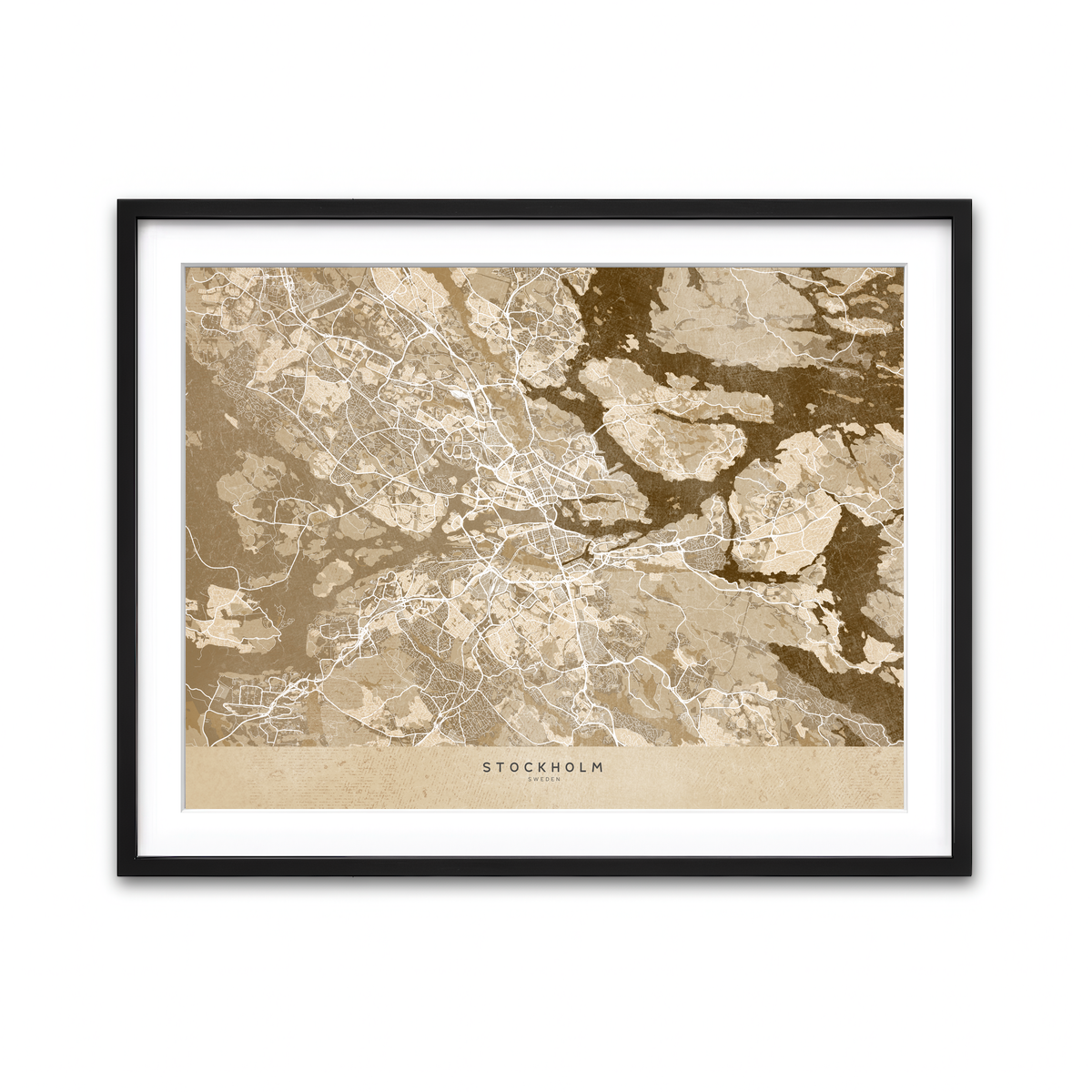 Framed Print 4x3 Black