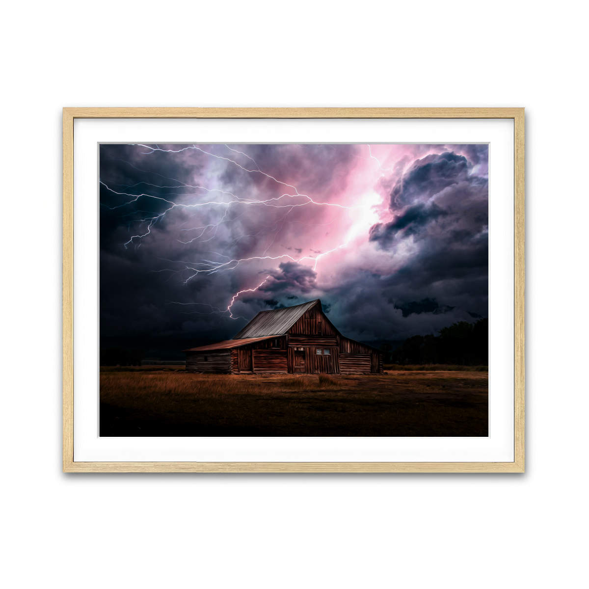 Framed Print 4x3 Natural