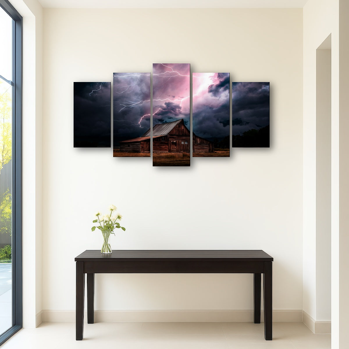 AUTO-MOCKUP ROOM | Storm Over the House