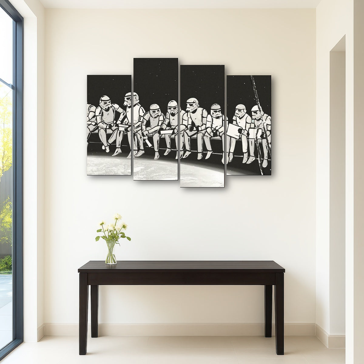 AUTO-MOCKUP ROOM | Storm Trooper Lunch on a Skyscraper