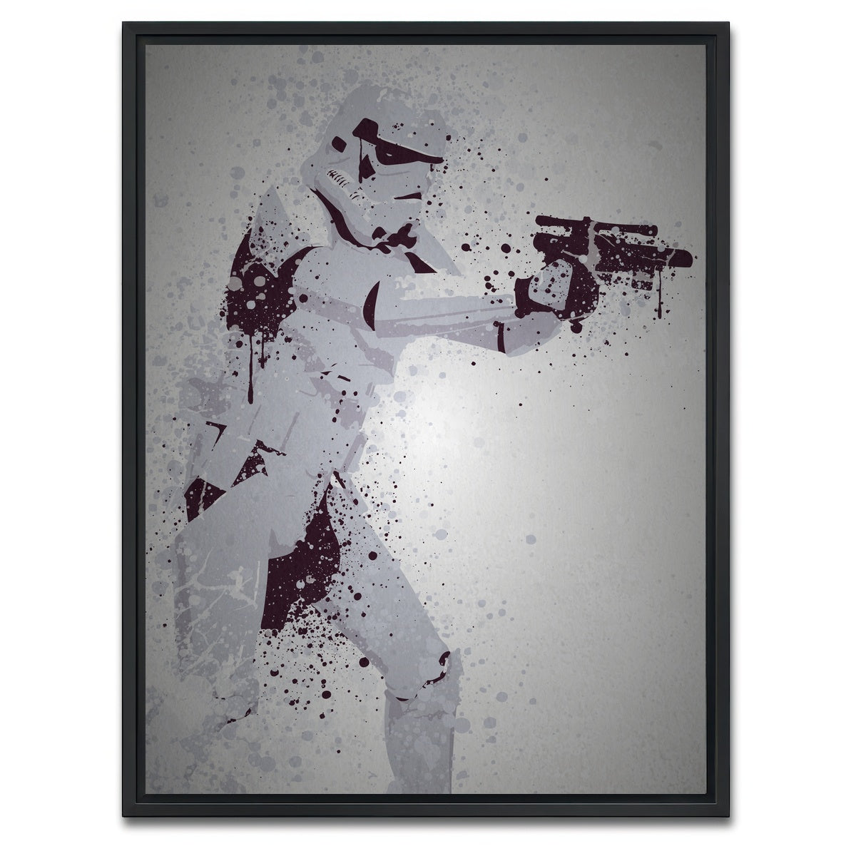 AUTO-MOCKUP WHITE | Storm Trooper | 1 Piece | Black Framed Canvas | group=3x4