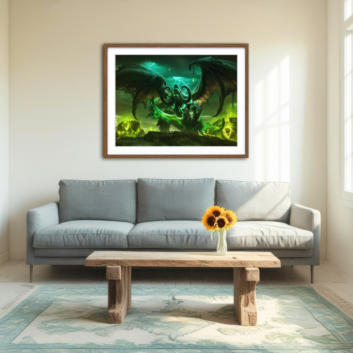 AUTO-MOCKUP ROOM | Stormrage Wall Art
