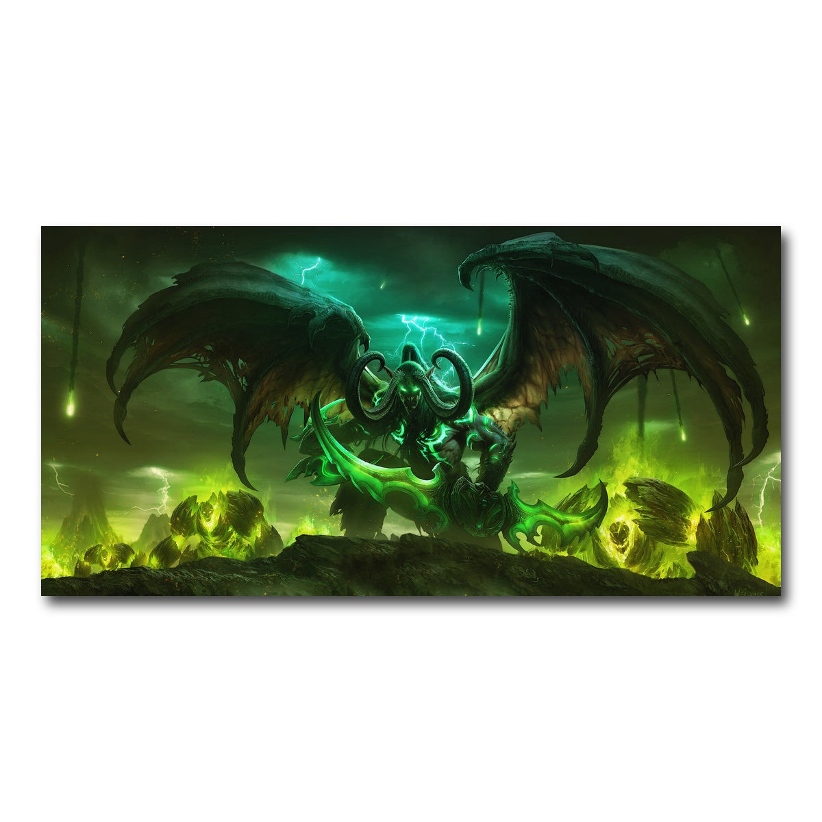 AUTO-MOCKUP WHITE | Stormrage | 1 Piece | Gallery Wrap Canvas | group=2x1