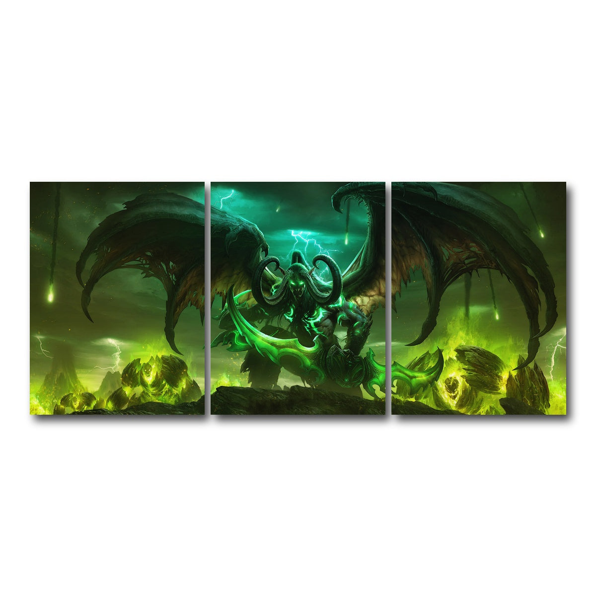 AUTO-MOCKUP WHITE | Stormrage | 3 Piece | Gallery Wrap Canvas | group=18x24