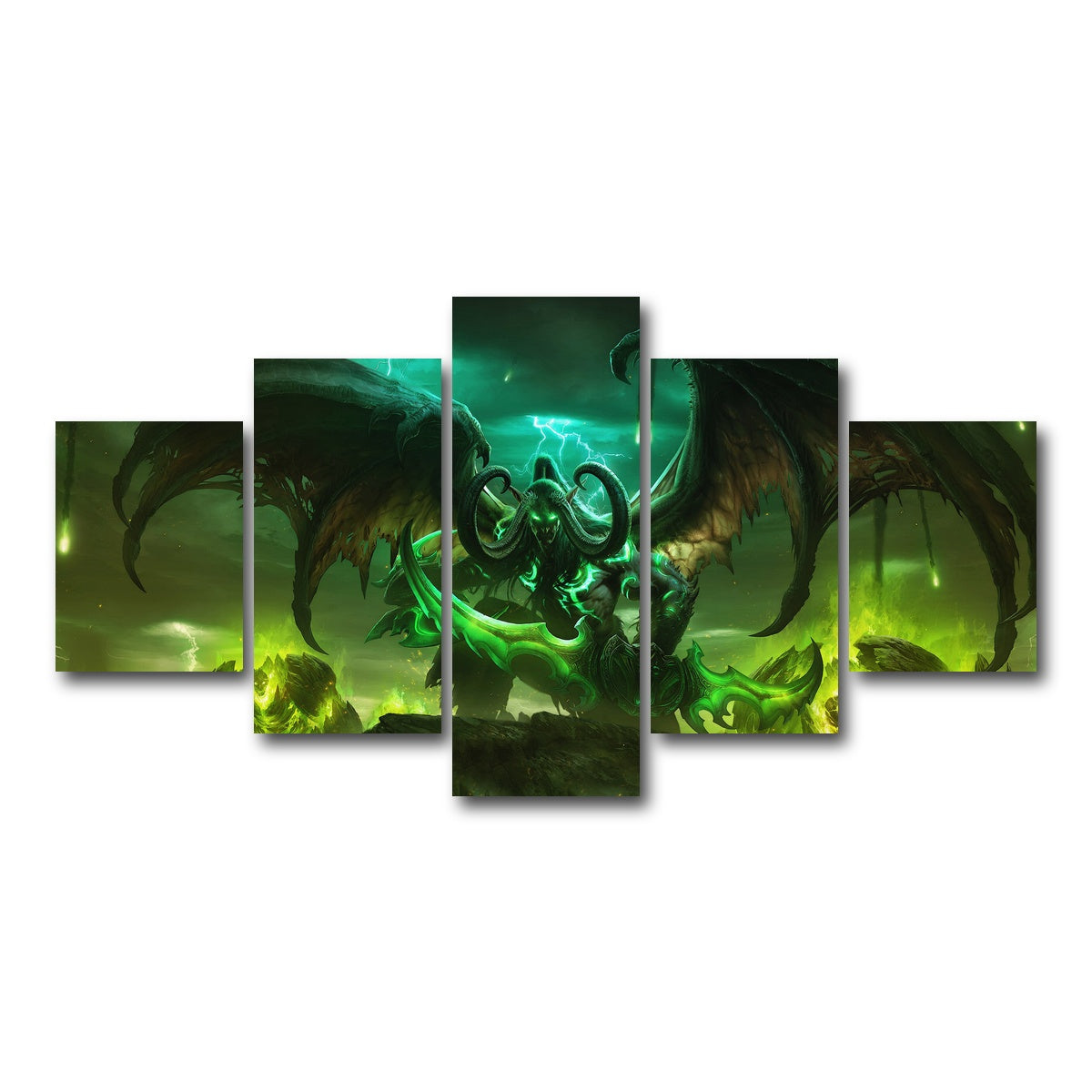 AUTO-MOCKUP WHITE | Stormrage | 5 Piece | Gallery Wrap Canvas | group=5_short