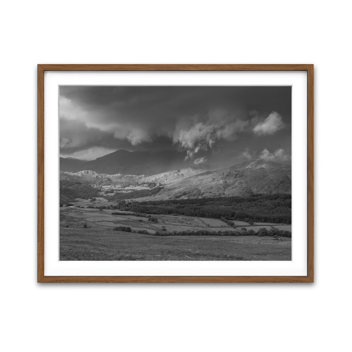 Framed Print 4x3 Walnut
